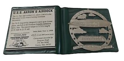 U.s.s. Akron Airship Commerrative  Decoration • $15