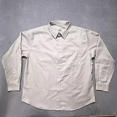 Haband Shirt Men's XL Beige Long Sleeve Button Down • $9.99