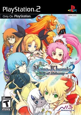 Mana Khemia 2: Fall Of Alchemy - Playstation 2 Game • $114.78