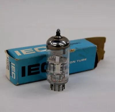 Mullard IEC 6DJ8 ECC88 6922 Hallo Getter Maxi PreAmp 2 Tested = True NOS SM2471 • $54.95