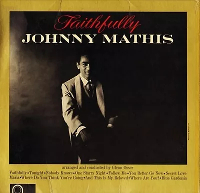 £10.99 • Buy JOHNNY MATHIS Faithfully TFL 5084 Uk Fontana LP PS EX/VG+ Flipback Sleeve