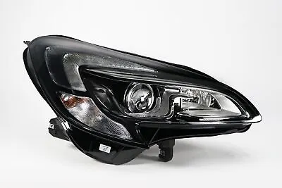 Vauxhall Corsa E 15-19 Bi-Xenon LED DRL Headlight Right Driver O/S OEM Hella • $967.32