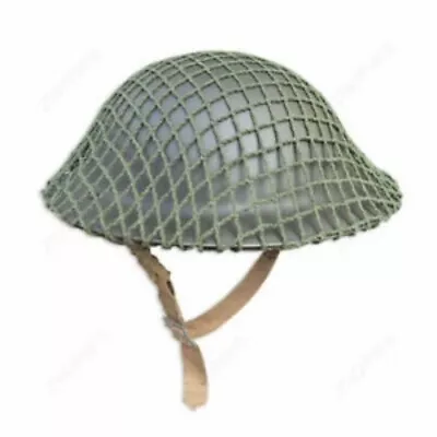 £8 • Buy New REPLICA WWII UK ARMY MK2 BRITISH HELMET NET COVER (Excluding HELMET)