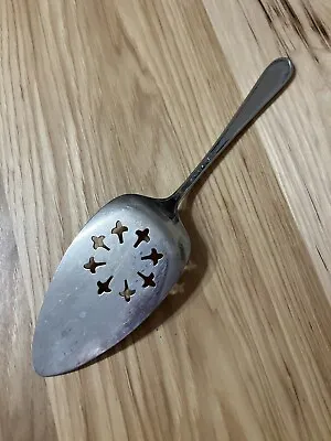 Melody Silver Plate Cake Server Pie Server Silverware Vintage • $9.99