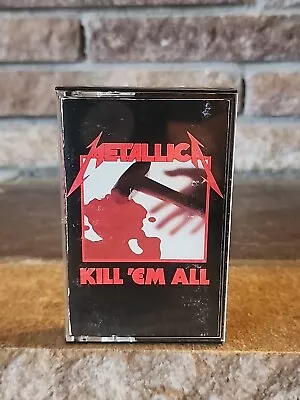 Metallica Kill 'Em All Cassette Tape Electra 60766-4 Thrash Heavy Metal 1983 • $19.96