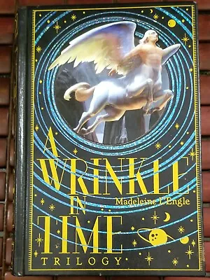 A Wrinkle In Time Trilogy By Madeleine L'Engle Barnes & Noble Leather Bound Ed.  • $28