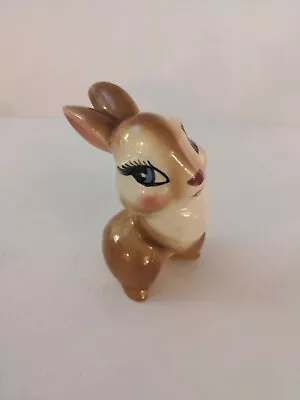 Walt Disney Thumper Miss Bunny Blossom Ceramic Bambi Rabbit Figurines Vintage • $9.99