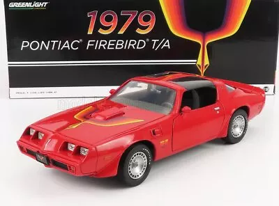 Greenlight Pontiac Firebird Trans-Am Vse 1979 Dark Orange - 1:18 Model • £112.67