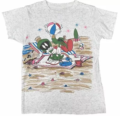 Looney Toons Marvin The Martian Tee T-Shirt Graphic Men’s Vintage 90s Size XL • $79