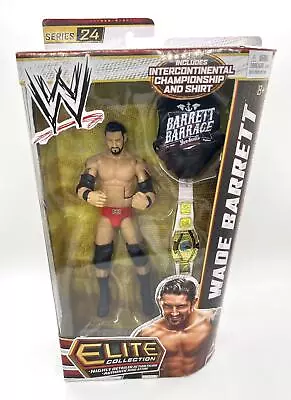 WWE Elite Wade Barrett Barrage Wrestling Figure Series 24 Intercontinental • $124.99