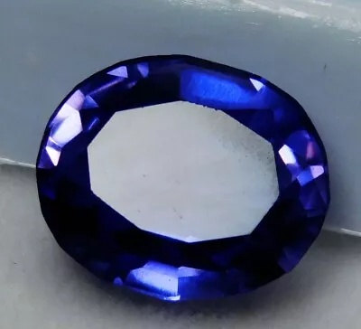 5 Ct Natural Tanzanite Loose Gemstone Certified Purple Oval Shape • $9.34