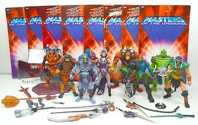 MOTU He-Man Figures Lot 200x Masters Of The Universe Skeletor Trap Jaw • $295
