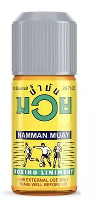 Namman Muay Thai Boxing Oil Liniment Muscular Pain  /3 Bottles 120cc Each • $37.90