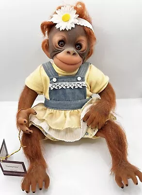  Darling Daisy  Ashton Drake So Truly Real Monkey Doll By Amy Ferreira RETIRED • $169.99