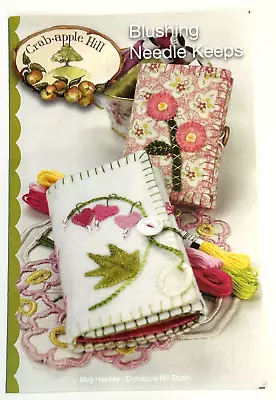 New Crabapple Hill BLUSHING NEEDLE KEEPS Pattern • $12.95