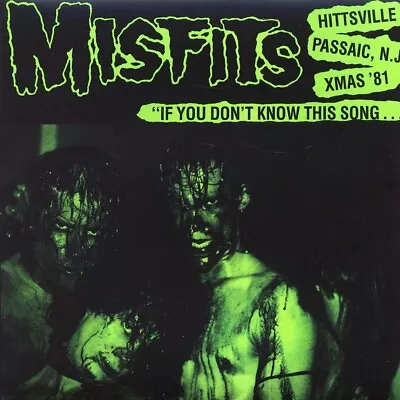 MISFITS If You Don't Know This Song..Limited Edition Vinyl 1000 Made • $36.90