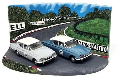 Vanguards 1/43 - Ford Classic 109E Brands Hatch Race Scene Diorama Model Cars • £59.99