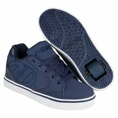 Kids Heelys Vopel Navy Roller Skate Trainers/Shoes  • £44.99