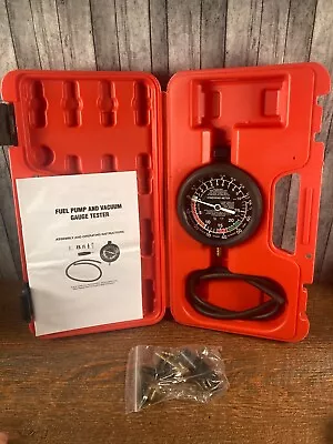 Carburetor Carb Valve Fuel Pump Pressure And Vacuum Tester Gauge Test Tool Set • $18.95