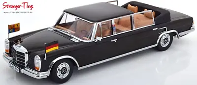 KK Scale Mercedes 600 W100 Landaulet Queen Elizabeth II/Kiesinger 1965  1/18  • £121.99