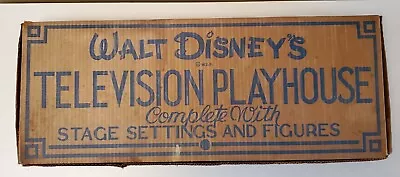 Marx Walt Disney’s Television Playhouse Playset - BOX ONLY !!! ( 1953 ) • $49