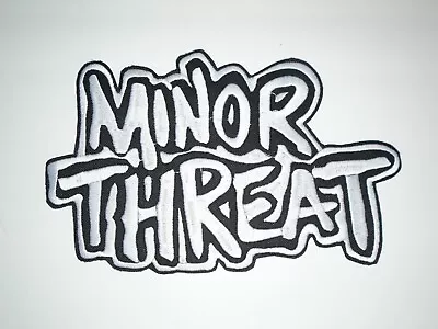 Minor Threat Embroidered Back Patch • $15.99