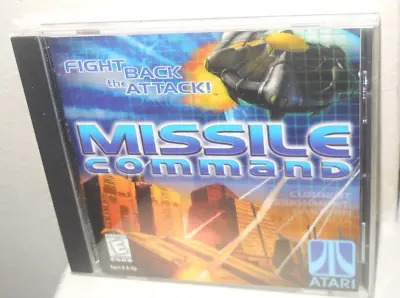 Missile Command Pre-Owned (PC) CD ROM • Atari / Hasbro • 1999 Windows 95/98 (VG) • $9.50