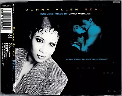 Donna Allen - 5  CD - Real (David Morales Mixes) 5 Track.  Epic • £4