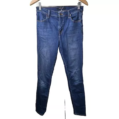 J Brand High Waist Skinny Jeans Blue Denim Cotton Blend Casual Women's 28 • $19.94