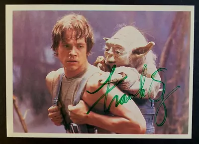 FRANK OZ Signed STAR WARS Empire Strikes Back Topps Trading Card #8 With COA • $98