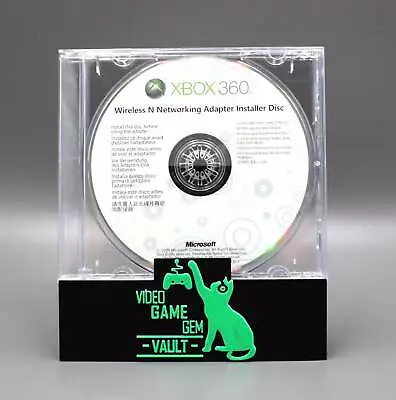 Xbox 360 Wireless Networking Adapter Install Disc Only (Microsoft Xbox 360) • $17.94