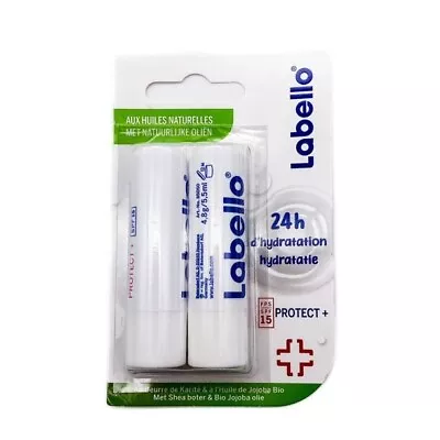 Labello 24h Lip Hydration Lip Balm Protect + Spf 15 - 4.8g - 1 X 2 Pack • $21.84