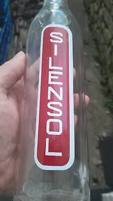 Rare SILENSOL Motor Oil Bottle Vintage 1 PINT  • $101.06