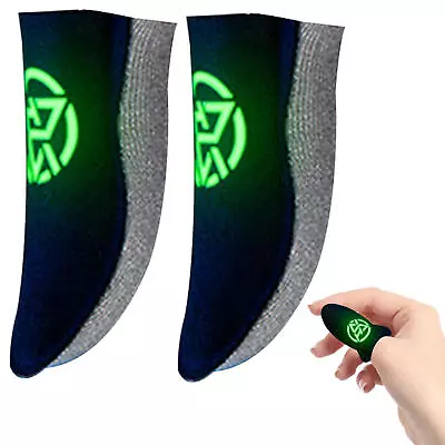 $12.79 • Buy 0.3mm Gaming Finger Sleeve Touch Screen Mobile Game Controller Gloves Sweatproof