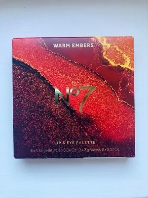 No 7 Lip And Eyeshadow Palette Warm Embers  • £3.50