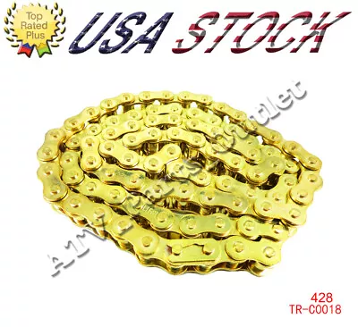 428 102 Link Chain ATV Motorcycle Pit Dirt Bike Honda Yamaha Kawasaki Suzuki • $13.45