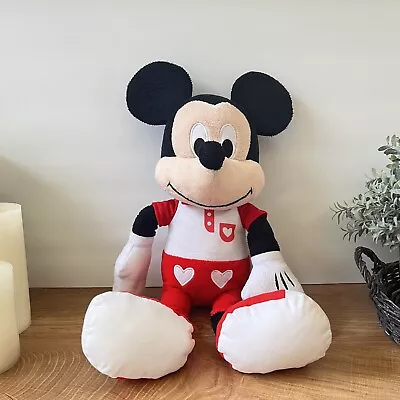 Disney Mickey Mouse Hearts 14” Plush • $6.95