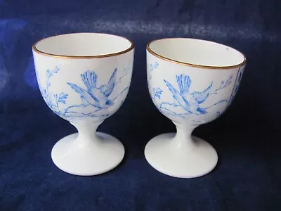 PAIR Wedgwood Etruria Antique Arts & Crafts Era Egg Cups ...c 1881 • £3.99