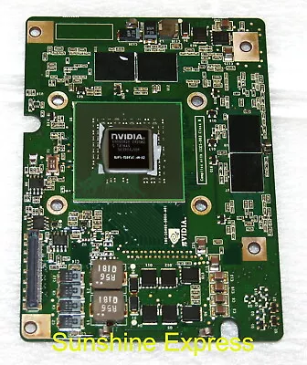 Dell YF226 NVidia Quadro FX1500M 256MB Video Card For Precision M90 XPS M1710 • $20