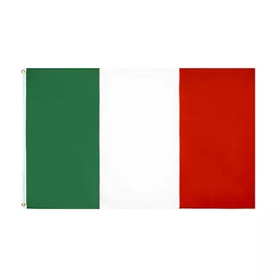 60x90cm Italy Italian Polyester Flag Brass Grommet Fade Resistant Outdoor Flag • $9.99