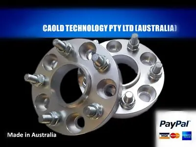 Wheel Spacer Adapters 15 Mm 5x120.65 To 5x120 Hub Centric 2 PCS For Holden HQ WB • $139.50