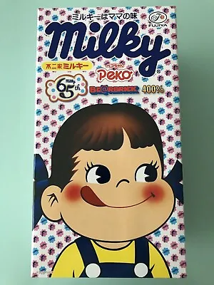 Medicom Toy Bearbrick Peko-chan Milky 65th Anniversary 400% Be@rbrick NEW • $230