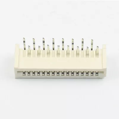 10Pcs FPC FFC 1.25mm Pitch 16 Pin Dual Right Angle Ribbon Flat Cable Connector • $2.99