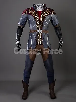 Game Baldur's Gate 3 Astarion Cosplay Costume Men Role Play Uniform C08728 • $195.80