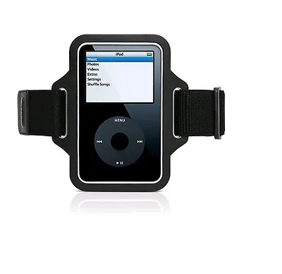 SPORT Armband BLACK Case Streamline For IPod Classic 6G | 7G • $12.85