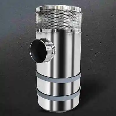 Peterbilt 15 Inch Stainless Steel Air Cleaner 33  X 7  Diameter Vortox Style • $559
