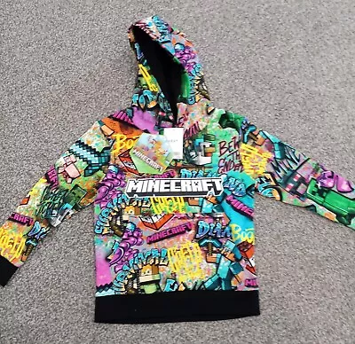 Kids Boys Minecraft Hooded Top Age 6 Years  • £13