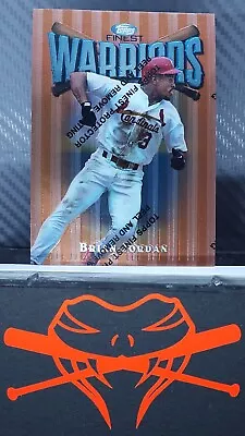 Brian Jordan - 1997 Topps Finest WARRIORS #3 - Cardinals • $1.79