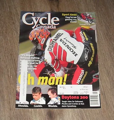 Cycle Canada Magazine May 1998 Motorcycles Miguel Duhamel Kawasaki ZX-6R • $10.93
