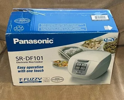 Panasonic SR-DF101 5 Cup Rice Cooker - White - New • $59.95